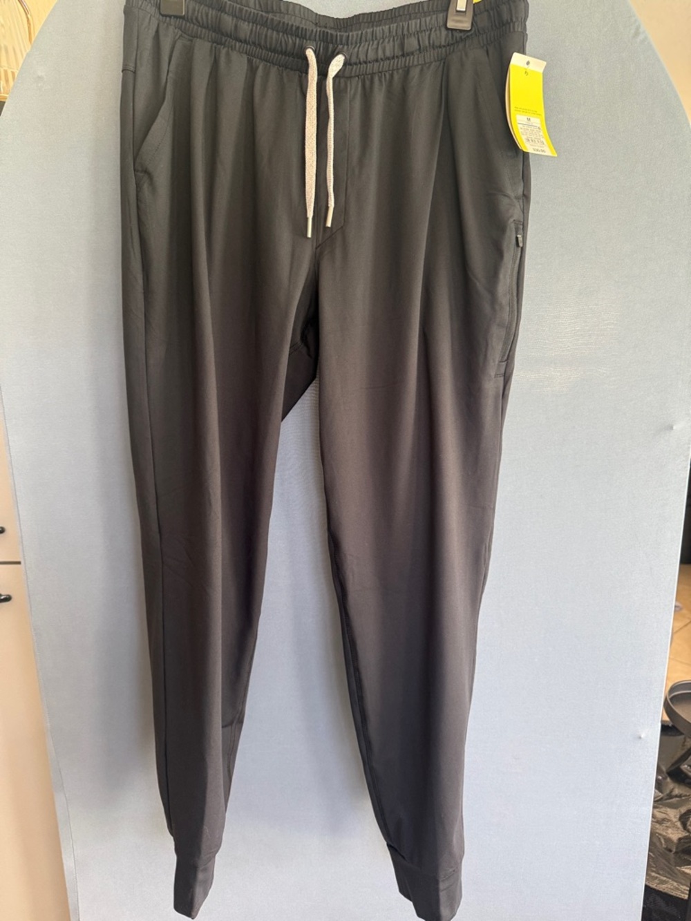 all in motion Black Drawstring Joggers with Side Zip Pocket
